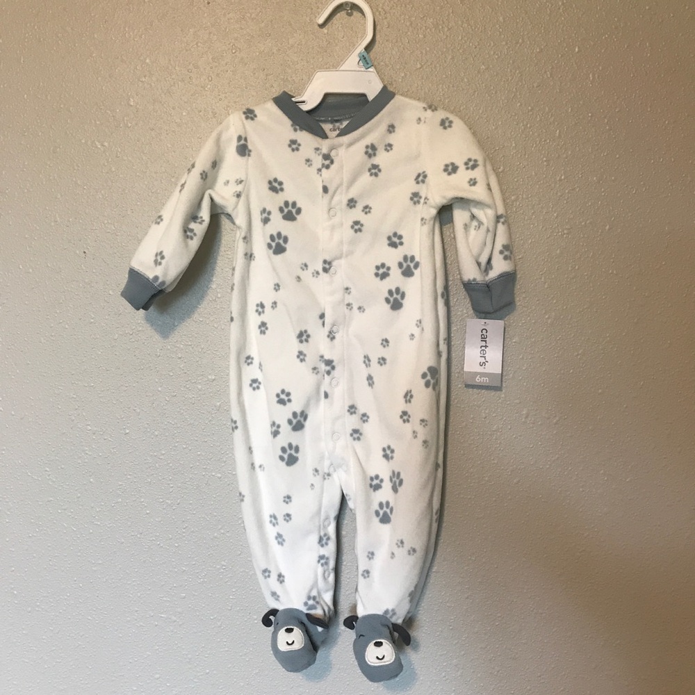 Carters doggie footie pajamas